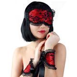 Мереживна маска на очі з наручниками Art of Sex &ndash; Mask and Handcuffs &mdash; купити в інтим-бутику EroticToys
