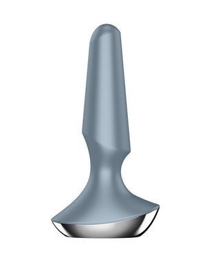 Анальна смарт-вібропробка Satisfyer Plug-ilicious 2 Ice Blue &mdash; купити в інтим-бутику EroticToys