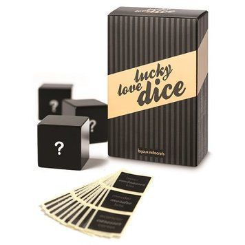 Гральні кубики Bijoux Indiscrets Lucky Love Dice (м'ята упаковка!!!) &mdash; купити в інтим-бутику EroticToys