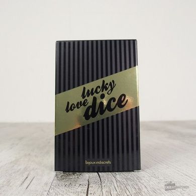 Гральні кубики Bijoux Indiscrets Lucky Love Dice (м'ята упаковка!!!) &mdash; купити в інтим-бутику EroticToys