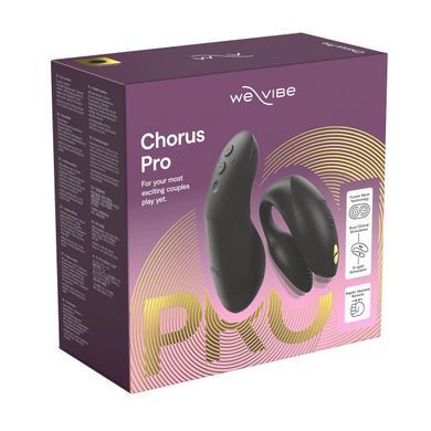 Смарт-вібратор для пар We-Vibe Chorus Pro Satin Black &mdash; купити в інтим-бутику EroticToys