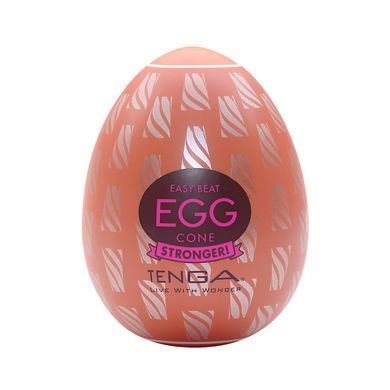 Замовити анонімно: Мастурбатор-яйце Tenga Egg Cone, щільний TPE, пробник лубриканту 5 мл Мастурбатор-яйце Tenga Egg Cone, щільний TPE, пробник лубриканту 5 мл — купити в інтим-бутику EroticToys