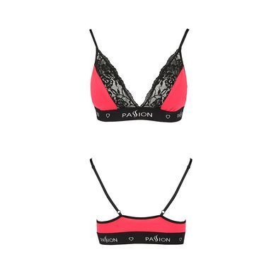 Еластичний топ з мереживом Passion PS001 TOP M, red-black &mdash; купити в інтим-бутику EroticToys