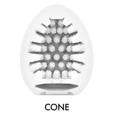 Замовити анонімно: Мастурбатор-яйце Tenga Egg Cone, щільний TPE, пробник лубриканту 5 мл Мастурбатор-яйце Tenga Egg Cone, щільний TPE, пробник лубриканту 5 мл — купити в інтим-бутику EroticToys