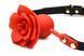 Силіконовий кляп з трояндою Master Series: Blossom Silicone Rose Gag &ndash; Red в інтим-бутику EroticToys