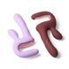 Смарт-пульсатор Magic Motion Magic Duet Bordeaux, подвійний, 10 режимів пульсації, 10 режимів вібрації в інтим-бутику EroticToys