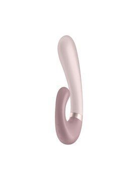 Смарт вібратор-кролик із підігрівом Satisfyer Heat Wave Mauve (пошкоджена формована вставка!!!) &mdash; купити в інтим-бутику EroticToys