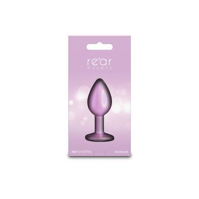 Анальна пробка NS Novelties Rear Assets - Iridescent Pink - Small - Pink &mdash; купити в інтим-бутику EroticToys