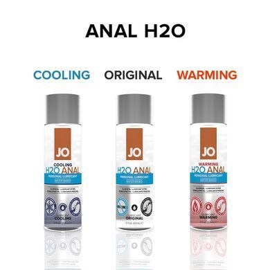 Анальна змазка JO ANAL H2O &mdash; ORIGINAL (120 мл) на водній основі, рослинний гліцерин &mdash; купити в інтим-бутику EroticToys