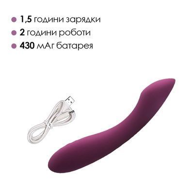 Вібратор для точки G з інтелектуальним режимом Svakom Amy 2 Violet &mdash; купити в інтим-бутику EroticToys