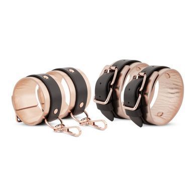 Фіксатор рук і ніг для ліжка Rosy Gold - Under-Mattress Restraint Set &mdash; купити в інтим-бутику EroticToys