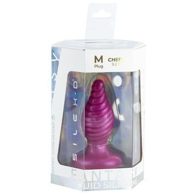 Анальна пробка SilexD Fantasy - Cherry M Plug &mdash; купити в інтим-бутику EroticToys