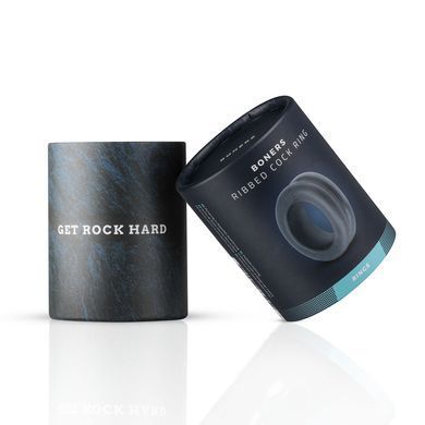 Ерекційне кільце Boners Double Design Cock Ring, товсте, внутрішній діаметр 3,2 см &mdash; купити в інтим-бутику EroticToys