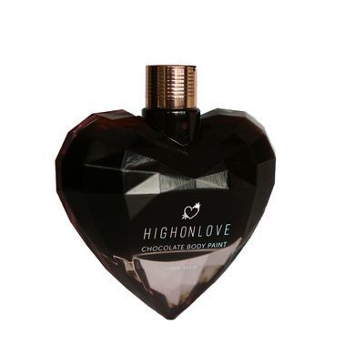Преміум фарба для тіла HighOnLove Chocolate Body Paint (100 мл) з какао, кофеїном, маслом канабісу &mdash; купити в інтим-бутику EroticToys