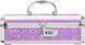 Кейс для зберігання секс-іграшок BMS Factory - The Toy Chest Lokable Vibrator Case Purple з кодовим в інтим-бутику EroticToys