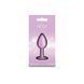 Анальна пробка NS Novelties Rear Assets - Iridescent Pink - Small - Pink в інтим-бутику EroticToys
