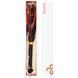 Флогер LOCKINK SEVANDA Red & Black Braided Tail Flogger, червоно-чорний, хвости з вузликами в інтим-бутику EroticToys