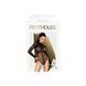 Боді Penthouse Spicy Whisper S/L Black, імітація топу з довгими рукавами, закрите декольте в інтим-бутику EroticToys