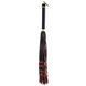 Флогер LOCKINK SEVANDA Red & Black Braided Tail Flogger, червоно-чорний, хвости з вузликами в інтим-бутику EroticToys
