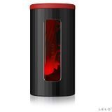 Замовити анонімно: Смарт мастурбатор LELO F1S V2 Red, вібрації, технологія SENSONIC, гра в застосунку