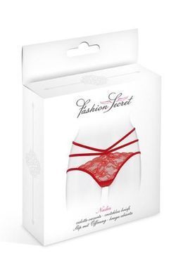 Трусики з відкритою попкою Fashion Secret Nadia Red &mdash; купити в інтим-бутику EroticToys
