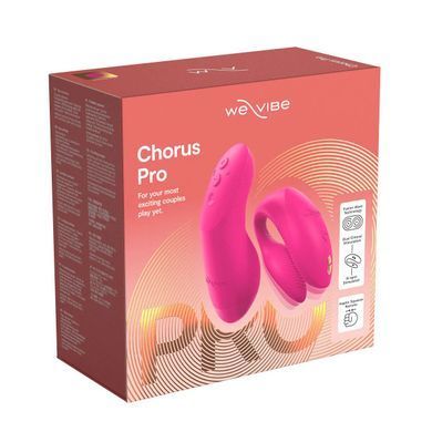 Смарт-вібратор для пар We-Vibe Chorus Pro Electric Pink &mdash; купити в інтим-бутику EroticToys