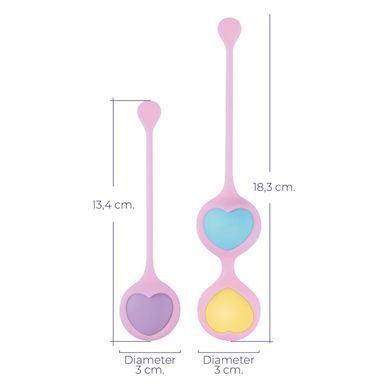 Вагінальні кульки Wooomy Love Pearls &mdash; купити в інтим-бутику EroticToys