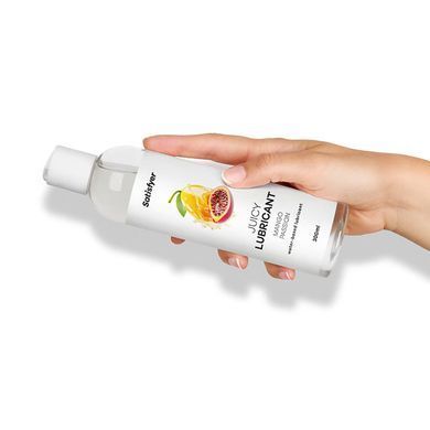 Лубрикант на водній основі Satisfyer Juicy Lubricant Mango & Passion 300 мл (м'яте паковання!!!) &mdash; купити в інтим-бутику EroticToys