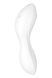 Вакуумний смарт-стимулятор із вібрацією Satisfyer Curvy Trinity 5 (White), керування зі смартфона в інтим-бутику EroticToys