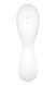 Вакуумний смарт-стимулятор із вібрацією Satisfyer Curvy Trinity 5 (White), керування зі смартфона в інтим-бутику EroticToys