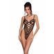 Еротичний боді з малюнком Passion LOVELIA BODY L/XL, black в інтим-бутику EroticToys