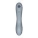 Вакуумний стимулятор з вібрацією Satisfyer Curvy Trinity 3 BlueGrey в інтим-бутику EroticToys
