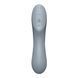 Вакуумний стимулятор з вібрацією Satisfyer Curvy Trinity 3 BlueGrey в інтим-бутику EroticToys