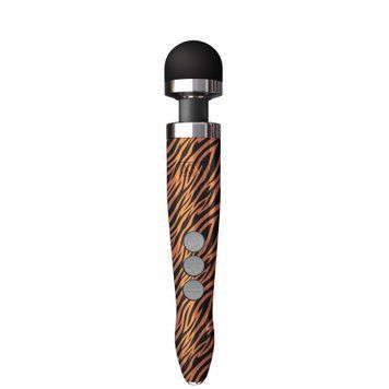 Вібромасажер DOXY Die Cast 3R - TIGER, дуже потужний, перезаряджуваний, металевий корпус &mdash; купити в інтим-бутику EroticToys