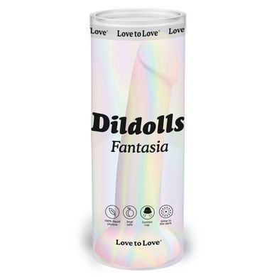 Дилдо, що світиться в темряві Love To Love DILDOLLS - FANTASIA ультрам&rsquo;який &mdash; купити в інтим-бутику EroticToys