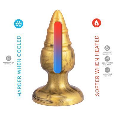 Анальна пробка SilexD Fantasy - Goldy M Plug &mdash; купити в інтим-бутику EroticToys