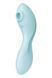 Вакуумний смарт-стимулятор із вібрацією Satisfyer Curvy Trinity 5 (Blue), керування зі смартфона в інтим-бутику EroticToys