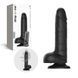 Фалоімітатор з вібрацією та ротацією Strap-On-Me Rotating & Vibrating Realistic Dildo &ndash; L &ndash; Black в інтим-бутику EroticToys