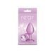 Анальна пробка NS Novelties Rear Assets - Iridescent Pink - Medium - Pink в інтим-бутику EroticToys