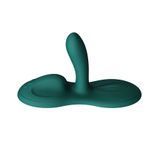 Замовити анонімно: Sit-on-top смарт-вібратор Zalo &ndash; Flora Smart Vibrating Pad Turquoise Green, 9 моторів