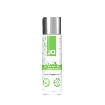 Змазка на водній основі JO H2O Organic Aloe (120 мл), зволожувальний та заспокійливий ефект &mdash; купити в інтим-бутику EroticToys