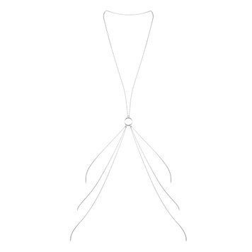 Ланцюжок для тіла Bijoux Indiscrets Magnifique 8 Body Chain &mdash; Silver &mdash; купити в інтим-бутику EroticToys