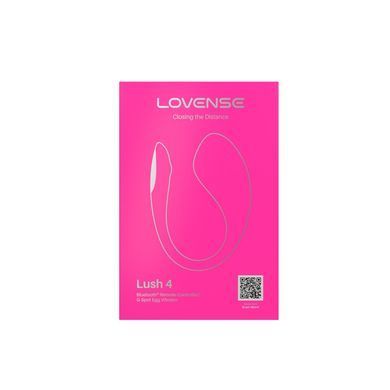 Смарт-віброяйце Lovense Lush 4, дуже потужне, швидке заряджання, LED-підсвічування &mdash; купити в інтим-бутику EroticToys