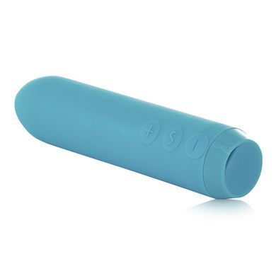 Мінівібратор Je Joue - Classic Bullet Vibrator Teal з глибокою вібрацією і фіксацією на палець + подарунок косметичка &mdash; купити в інтим-бутику EroticToys