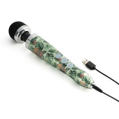 Вібромасажер DOXY Die Cast 3R - PINEAPPLE, дуже потужний, перезаряджуваний, металевий корпус &mdash; купити в інтим-бутику EroticToys