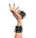 Наручники з шипами Art of Sex - Rose Spiked Leather Handcuffs, натуральна шкіра в інтим-бутику EroticToys