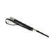 Стек Liebe Seele Flower Rhythm - Black and Red Leather Flowers Riding Crop в інтим-бутику EroticToys