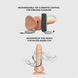 Фалоімітатор з вібрацією та ротацією Strap-On-Me Rotating & Vibrating Realistic Dildo &ndash; L &ndash; Vanilla в інтим-бутику EroticToys
