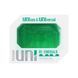 Унісекс-стимулятор Tenga UNI Emerald, зелений, з геометричним рельєфом, лубрикант у комплекті в інтим-бутику EroticToys