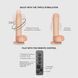 Фалоімітатор з вібрацією та ротацією Strap-On-Me Rotating & Vibrating Realistic Dildo &ndash; L &ndash; Vanilla в інтим-бутику EroticToys